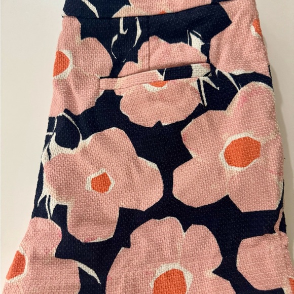 Anthropologie size 14 whimsical High Waist Floral scalloped shorts - Picture 4 of 5